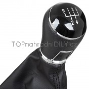 Řadicí páka s manžetou a rámečkem VW Tiguan 5 stupňová od 2007 12 mm c