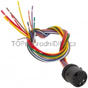 Koncovky piny do zadních dveří Opel Astra III H 04-14