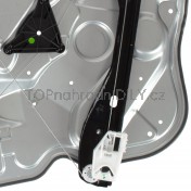 Mechanismus stahování oken Škoda Octavia II, přední, levý, s plechem 04-13 b