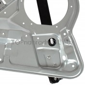Mechanismus stahování oken Škoda Octavia II, přední, levý, s plechem 04-13 e