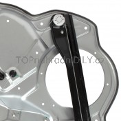 Mechanismus stahování oken Škoda Octavia II, přední, pravý, s plechem 04-13 c