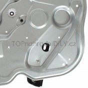 Mechanismus stahování oken Škoda Octavia II, přední, pravý, s plechem 04-13 e