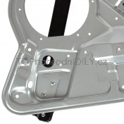 Mechanismus stahování oken Škoda Octavia II, přední, pravý, s plechem 04-13 d