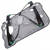 Mechanismus stahování oken Škoda Fabia I 99-07 přední, levý s plechem a