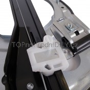 Mechanismus stahování oken Škoda Fabia I 99-07 přední, levý s plechem d