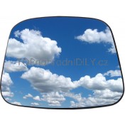 Zpětné zrcátko, vyhřívané sklo, levé Fiat Fiorino 07-12 b