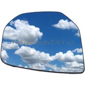 Zpětné zrcátko, vyhřívané sklo, pravé Peugeot Partner od 2008 c