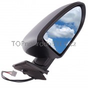Zpětné zrcátko elektrické, vyhřívané pravé Nissan Qashqai I J10 06-14 a