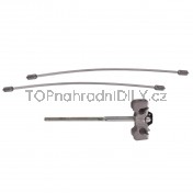 Regulátor lanka ruční brzdy + 2x lanko Opel Vivaro A od 2001 a