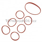 Sada těsnicích kroužků + záslepky sacího potrubí BMW řada 7 02-08 c