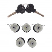 Sada vložek zámků dveří 5 ks Fiat Scudo 96-06 a