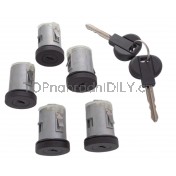 Sada vložek zámků dveří 5 ks Fiat Ulysee 94-03 c