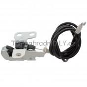 Zámek zadních dveří horní H3, pravý + lanko Peugeot Boxer 1362413080 b