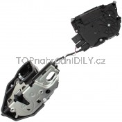 Zámek předních dveří centrální levý BMW řada 7 51217185689 e